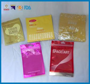 aluminum foil ziplock bag Aluminum Foil Ziplock Cosmetic Bag