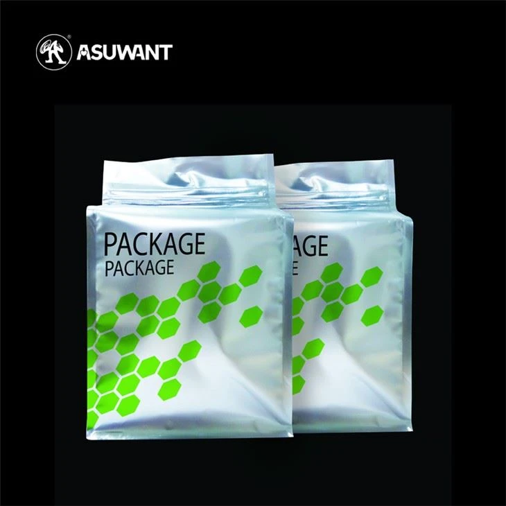 5Kg Food Packaging Laminated Ziplock Flat Bottom Bag