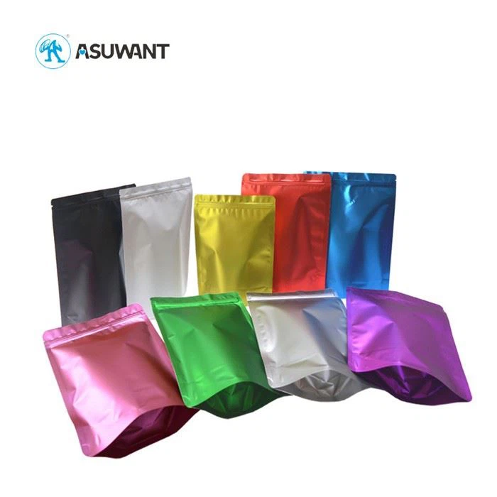 Custom Printed Aluminum Foil Plastic Ziplock Bag Eco Friendly Food Packaging Bags