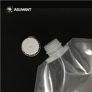 Small Cosmetic Liquid Clear Spout Pouch For Travel Shampoo Body Cream Hand Wash