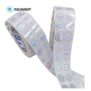 Waterproof Holographic Laser Label Sticker Custom Logo Accepted