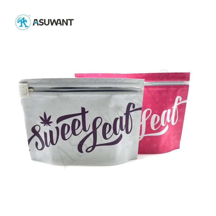 Smell Proof Medical Child Resistant Bags,Custom Printed Plastic Ziplock Mylar Stand Up Pouch