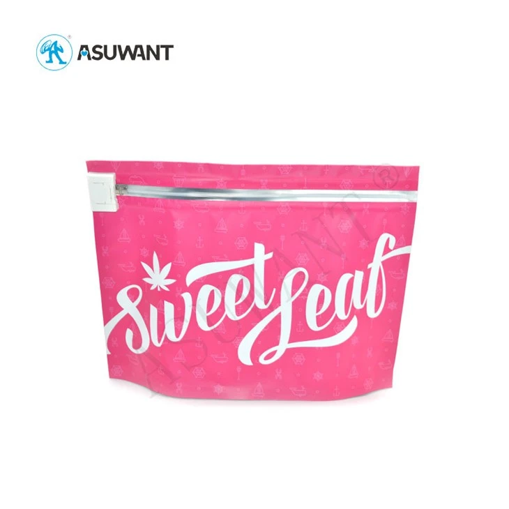 Smell Proof Medical Child Resistant Bags,Custom Printed Plastic Ziplock Mylar Stand Up Pouch