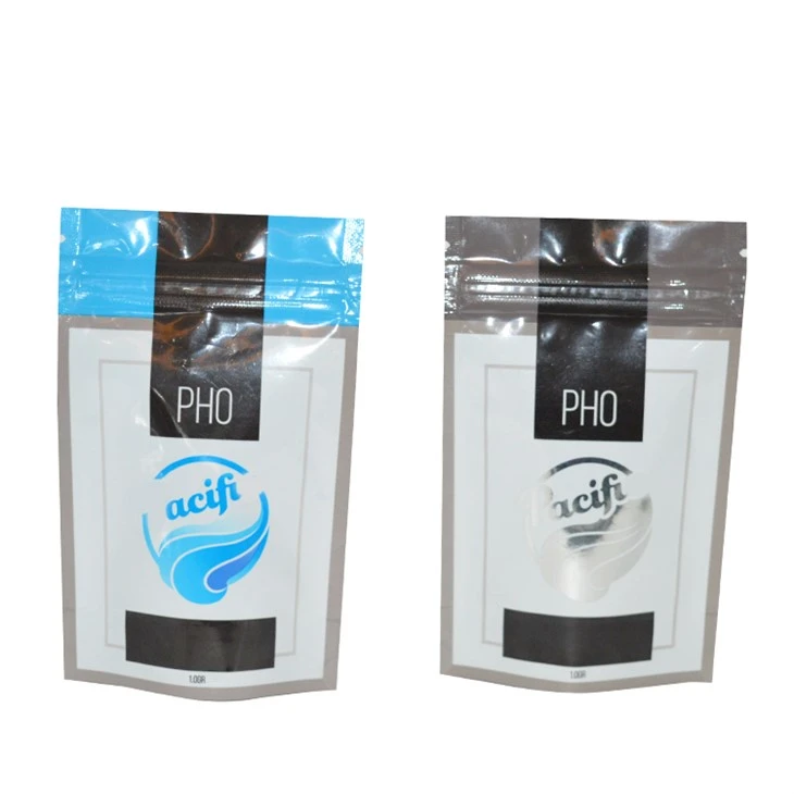 Colorful Stand Up Zipper Bags Plastic Laminated 1KG Bag For Printer Toner