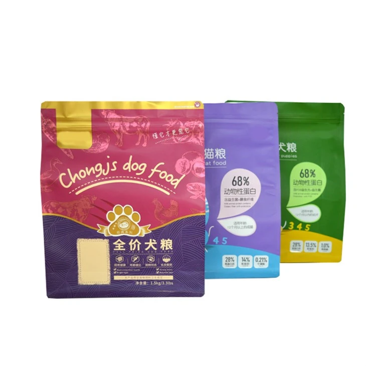 Resealable Dog Travel Bag Food Packaging