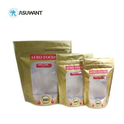 FDA Food Packaging Bags Plastic Laminated Scent Proof Doypack For Bean / Jujube