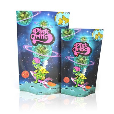 Recycled Custom Printed Matte Plastic Zipper Mylar Food Packaging Empty Candy Bags