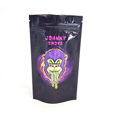 Resealable Smell Proof Edible Tobacco Packaging Stand Up Pouch Gummies Mylar 3.5g Cali Pack Zipper Ziplock Bags