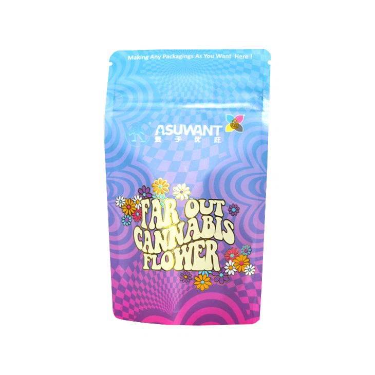 Eco Cannaburst Gummies Bear Candy 420 Pre Roll Packaging Bags