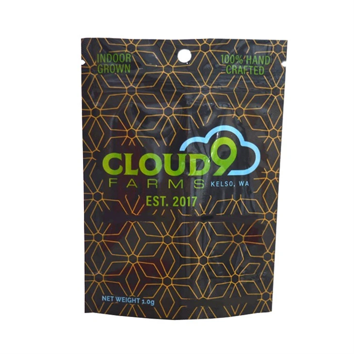 One Side Clear Medical Cannabis Ziplock Bags Or Industry Use Packaging