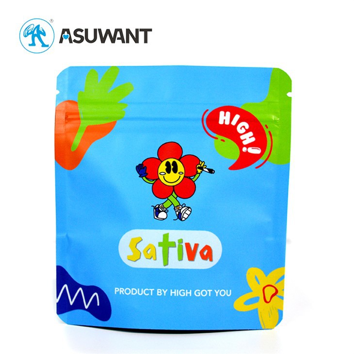 Resealable Plastic Zip Lock Edible Bag Package For Candy Sugar Sweet Snack Food