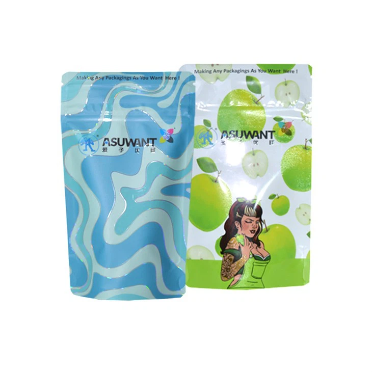 Weed Packaging Pre Roll Edible Packing Zipper Plastic Heat Seal Pack