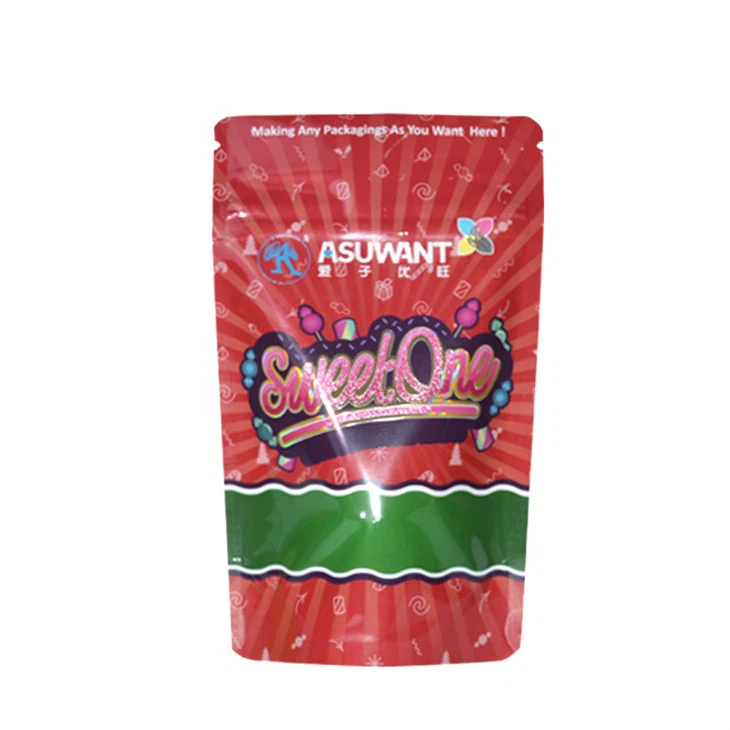 Weed Packaging Pre Roll Edible Packing Zipper Plastic Heat Seal Pack