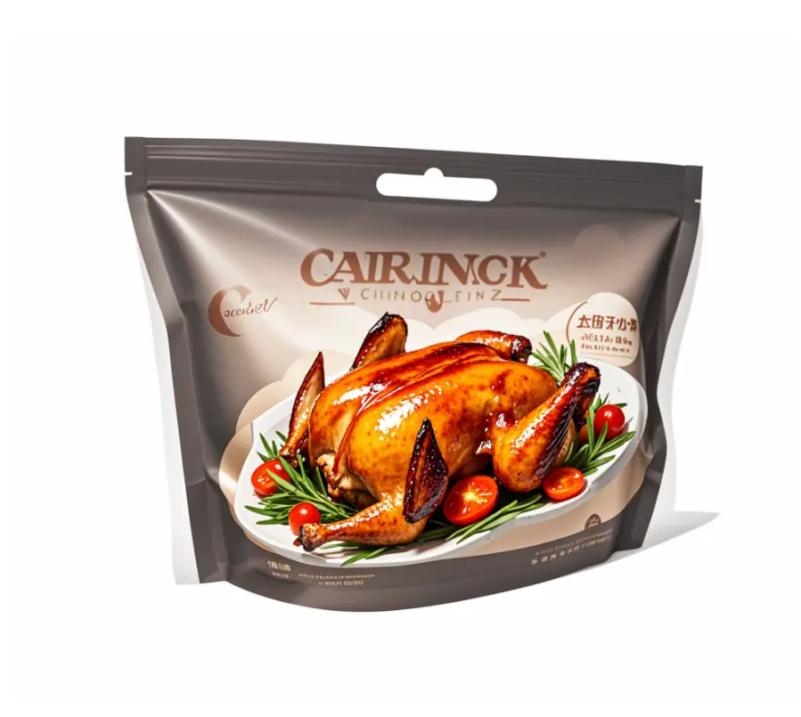 Roasted Chicken Microwaveable Takeaway Zipper Plastic Bag