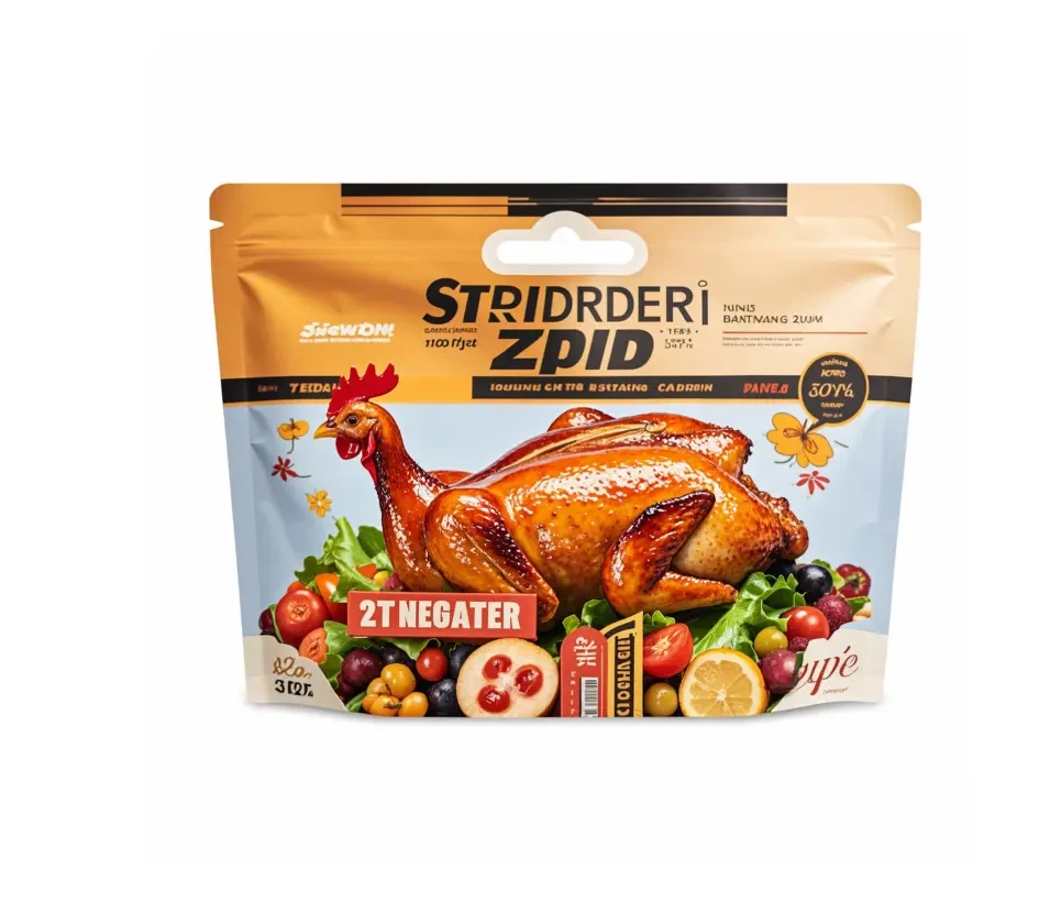Laminated Plastic Food Microwave Roasted Chicken Bags