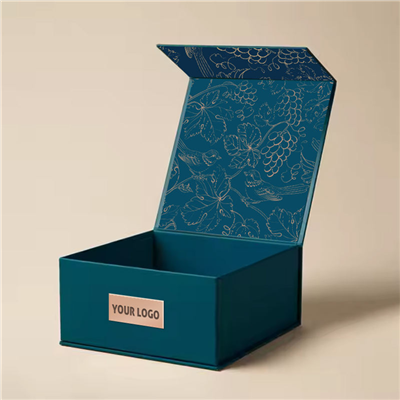 Color Flip Paper Folding Gift Box Carton