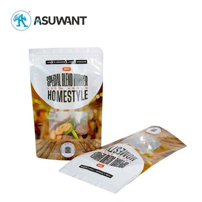 Custom Printed Plastic Food Zipper Packaging Bags Reusable Mylar Bags Plastic Packaging Candy Cookies Snack Bags