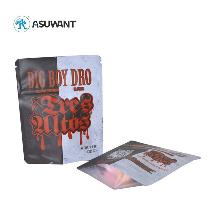 Smell Proof Gummy Candy Ziplock Mylar Children Resistant Bags Edible Packaging best