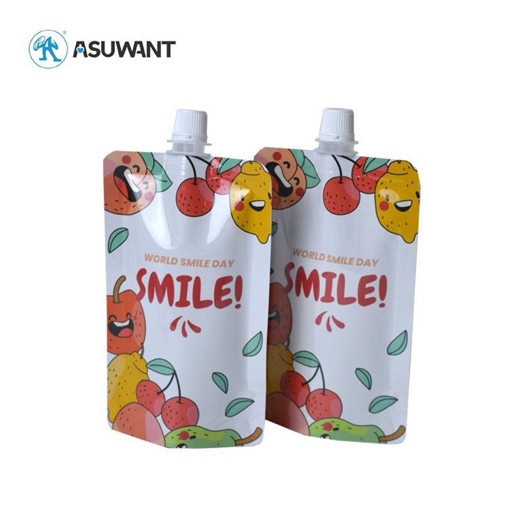 Spout Pouch For Juice 500ml 200ml 100ml
